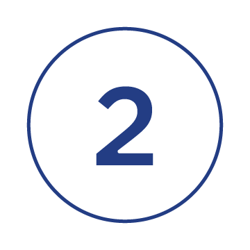 number two in a circle symbol
