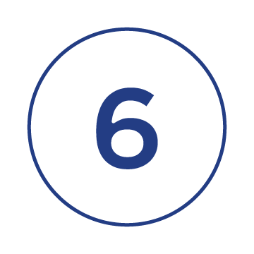 number one in a circle symbol